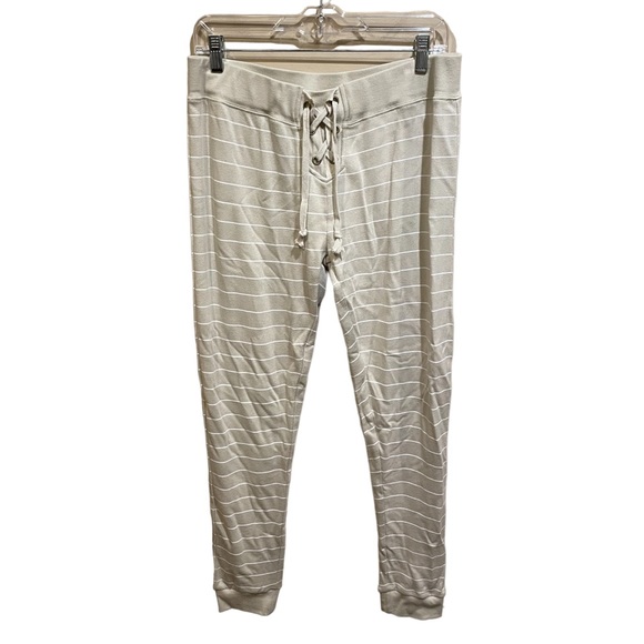 Vintage Havana Striped Lace Up Joggers - Picture 1 of 11